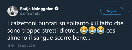 Nainggolan tweet calzettoni bucati.webp